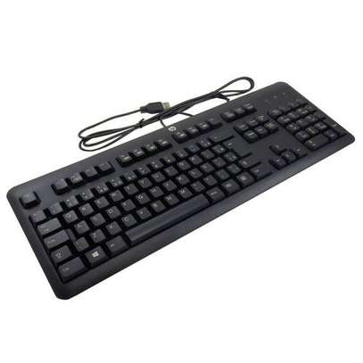 Laptop keyboard and mouse image 5