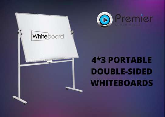 whiteboard portable double sided image 1