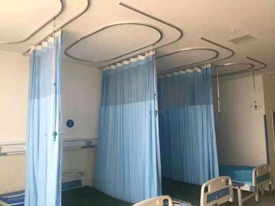 HOSPITAL CUBICLES CURTAINS WITH MESH image 1