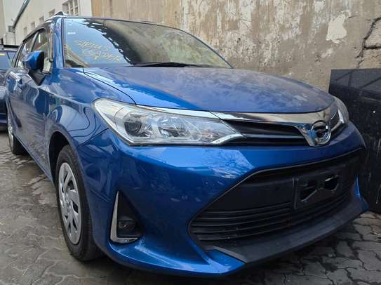 Toyota Fielder normal blue 2018 image 2