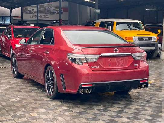 Toyota Mark X Qs 2016 red image 9