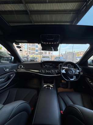 Mercedes Benz S400h 2018silver image 8