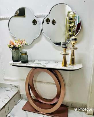 Trendy and stylish wooden console tables image 3