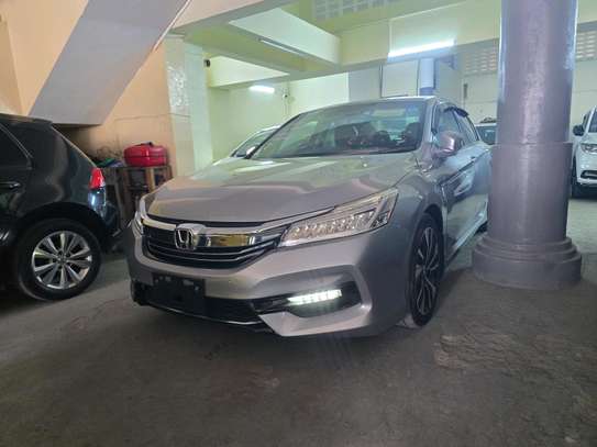 Honda Accord Silver Sedan Smooth Reliable Drive image 3