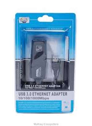 USB 3.0 to LAN Gigabit Ethernet Adapter Up To 1000 Mbps image 1