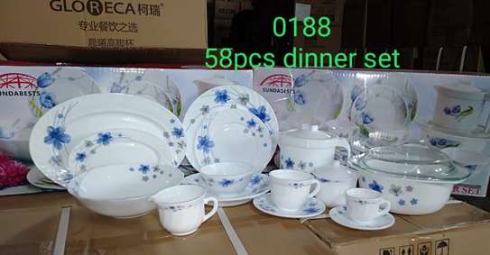 58pc dinner set/Dinner set image 1