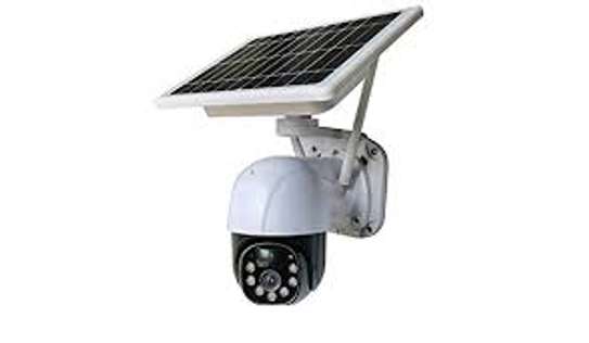 4G Solar PTZ Security Camera. image 1