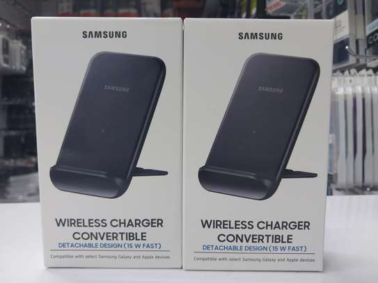 Original Samsung 15W Fast Wireless Charger Stand For Samsung image 2