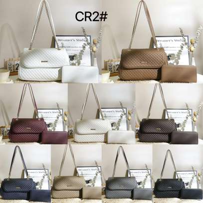 HIGH END FASHION LADIES HANDBAGS 2 IN 1 image 3