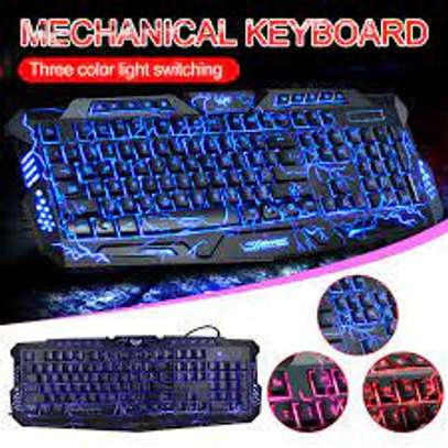 M200 Gaming Keyboard 3 Colors USB. image 1