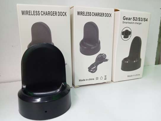 Wireless Fast Charger Dock For Gear S3 S2 S4 Frontier Watch image 1