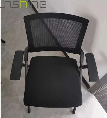 OFFICE CHAIR: Black Foldable Best Office Chair image 6
