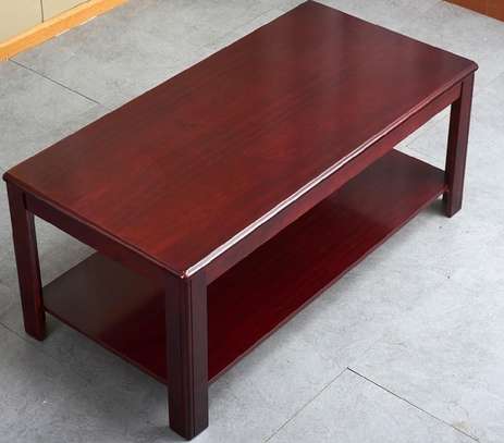 Office Table: Mahogany Finish 1200mm Coffee Table image 4