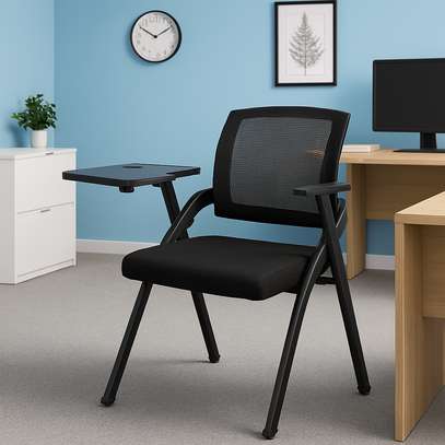 Office Chair: School Chair With Writing Pad image 1