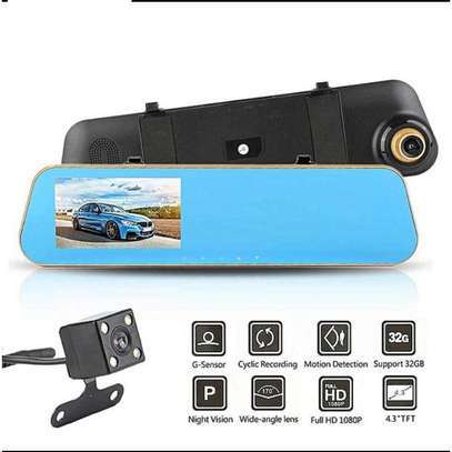 Dashboard Camera 4.3 Inch Car DVR Mirror Car Dvr Camera HD 1 image 2