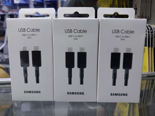 Samsung USB Type C to C Cable 1.5m 5A image 1