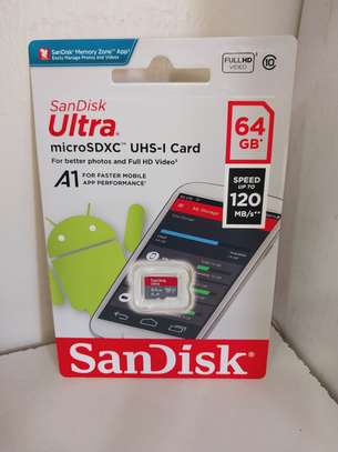 SanDisk MicroSD CLASS 10 120MBPS 64GB image 2