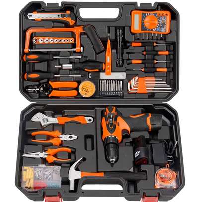 Household DIY Level  electric Drill Tool Kit image 2