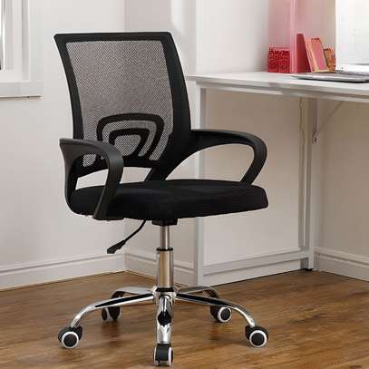 Low Back Mesh Secretarial Chair image 1
