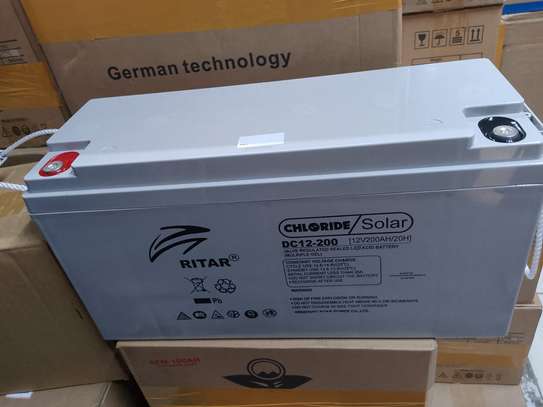 200ah Ritah battery  12v image 1