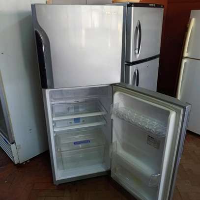 Sumsung double door fridge image 1