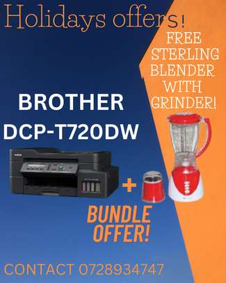 BROTHER ALL-IN-1 DCP-T720DW & DCP-T820DW + FREE BLENDER image 1