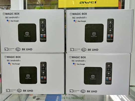 Magic Box 5G Smart UHD 4K TV Android Box-4gb Ram+32GB Rom image 1