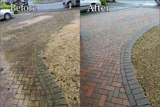 Driveway,terazzo and cabro cleaning and maintenance image 5