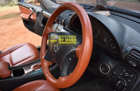 Mercedes seat covers, steering, floor upholstery image 6
