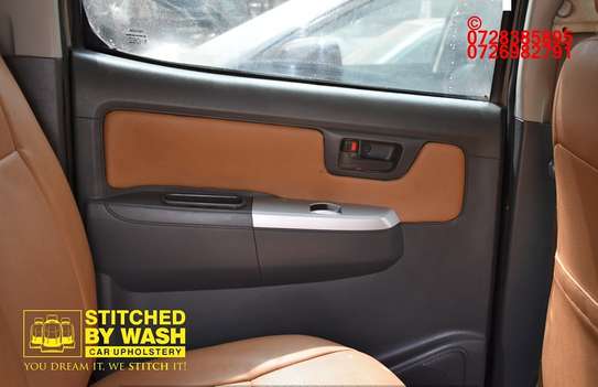 Hilux door panels and seat covers image 1