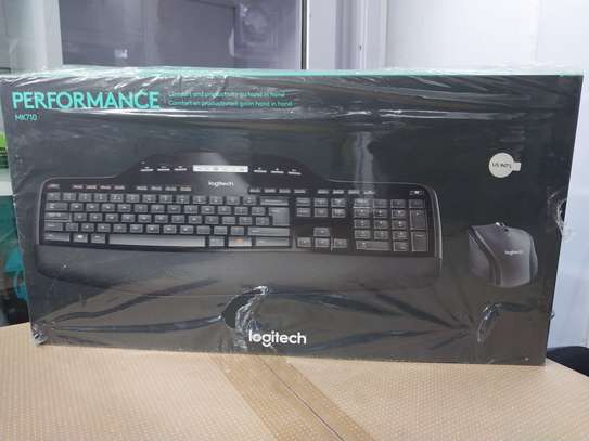 Logitech Wireless Keyboard & Mouse MK710 image 1