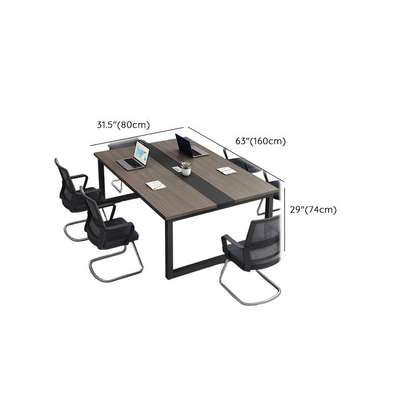 Office Table : 2.4 Meter Boardroom MDF Table image 2