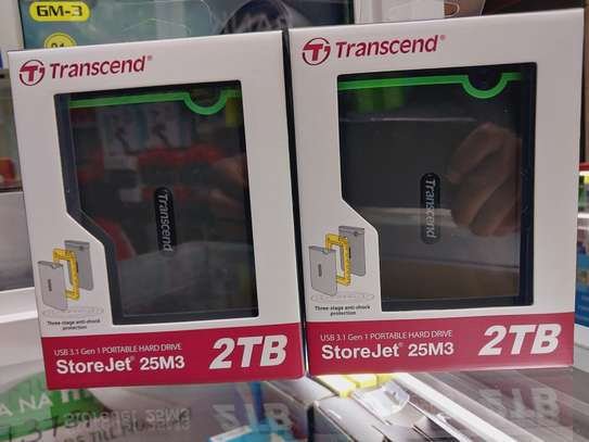 Transcend 2TB USB 3.1 Portable External Hard Drive 25M3 image 3