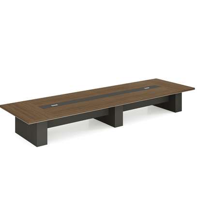 Boardroom Table: 3 Meters Host Productive Boardroom Table image 3