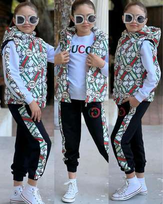 Gucci 3 in 1 Purely Turkey Made Designer Outfit. image 1