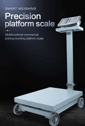 Electronic commercial digital platform scale 600kg image 1