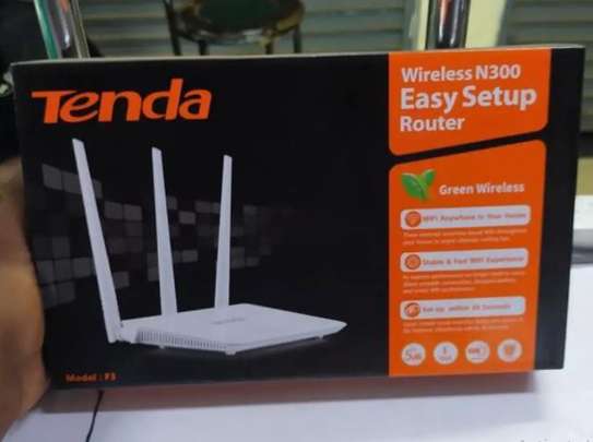 White Tenda Router image 1