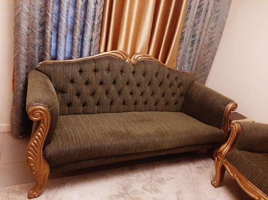 7 Seater Victorian Style Sofa Set image 4
