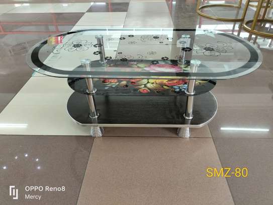 Executive glass coffee  table image 1