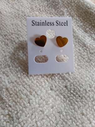 Stainless steel earrings image 11