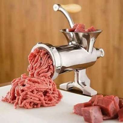 Meat Mincer Manual Motor Operated image 1