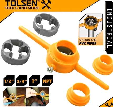 Tolsen PVC pipe threading set image 3