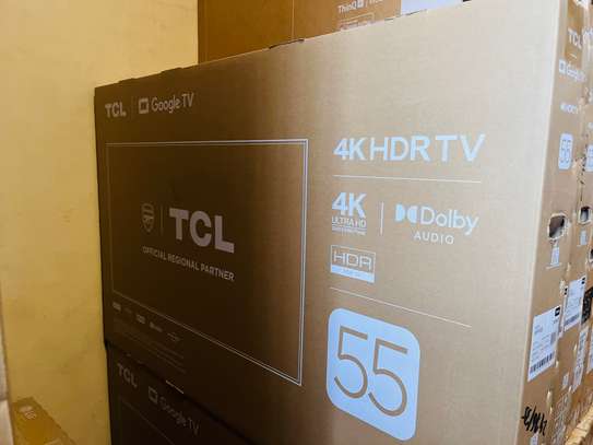 TCL 55 INCHES SMART UHD FRAMELESS TV image 3