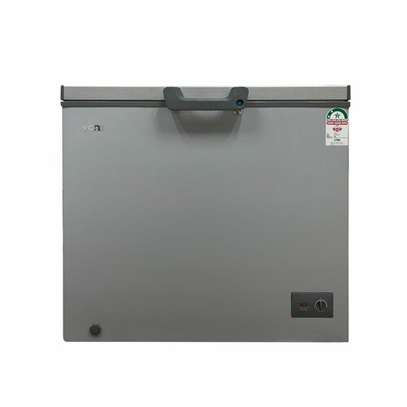 Von VAFC-20DHG Chest Freezer, 198L - Silver image 1