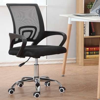 Office Chairs;Mesh Fabric  Swivel  Office Chair In Keroka image 5