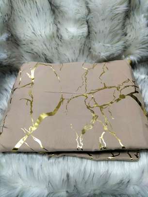 *💫Luxury Gold Marble texture Foil style Duvet cover Set image 4