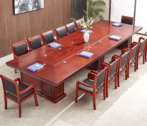Boardroom Table : Mahogany Conference Room Boardroom Table image 5