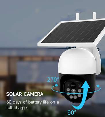 1080p Security Solar Panel Battery PoweredOutdoor image 2
