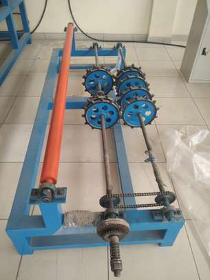 Single Wire Full-Automatic Chain Link Fence Machine - 2 sets image 4