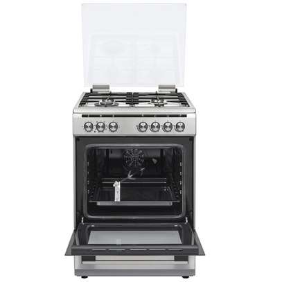 4GAS 60X60 STAINLESS STEEL COOKER image 1